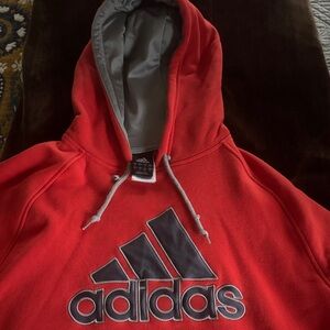 Adidas Scarlet and Ash Hoodie